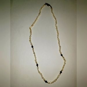 Pearl beaded necklace